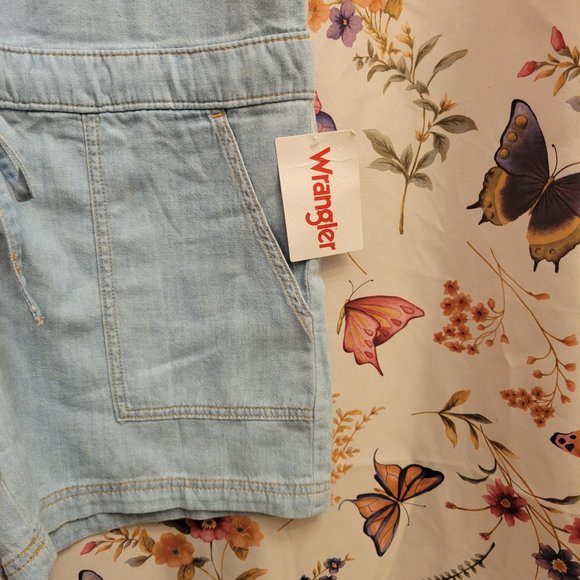 Wrangler Denim Short Overalls - Picture 4 of 8